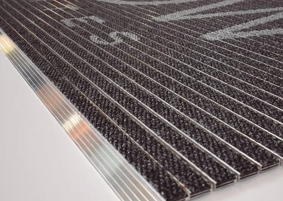 Alfombra de aluminio personalizado