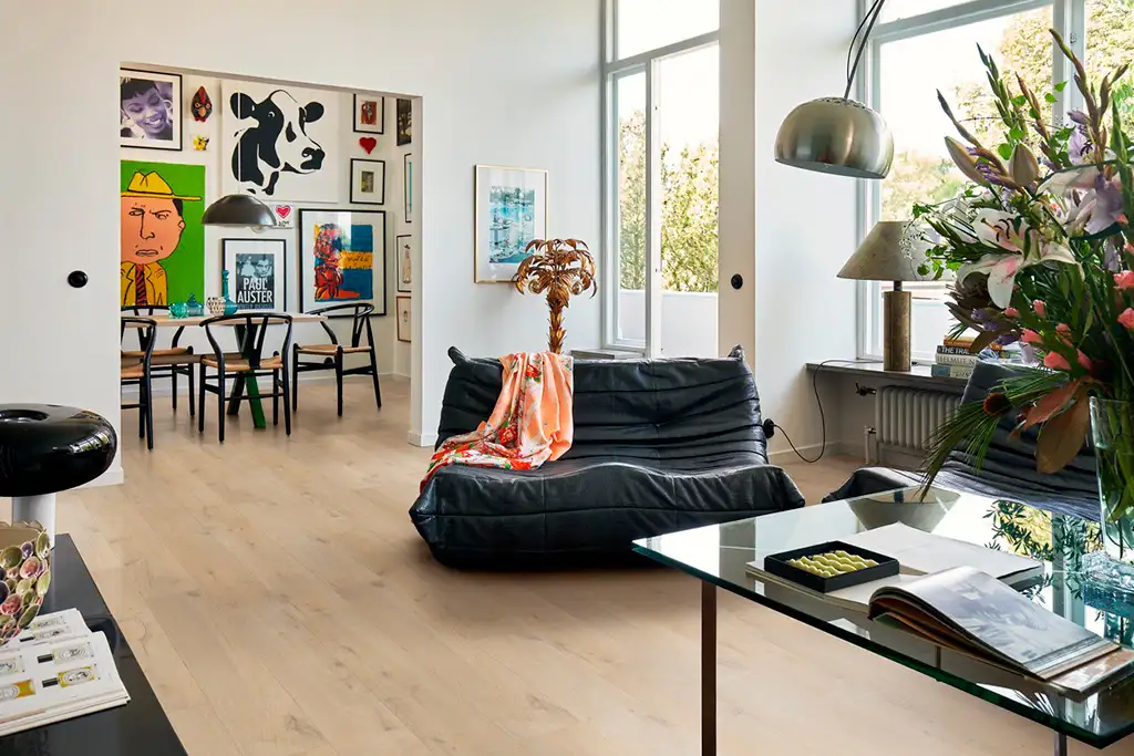 Apartamento con suelo laminado