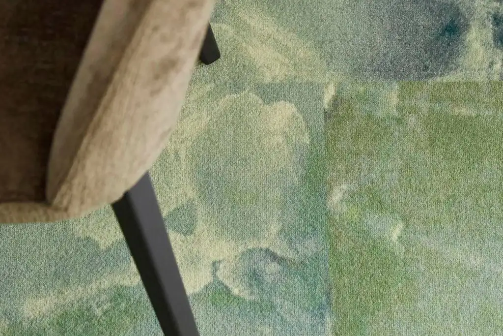 Detalle de moqueta de calidad