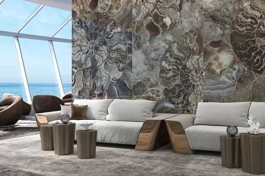 Panel decorativo en salón