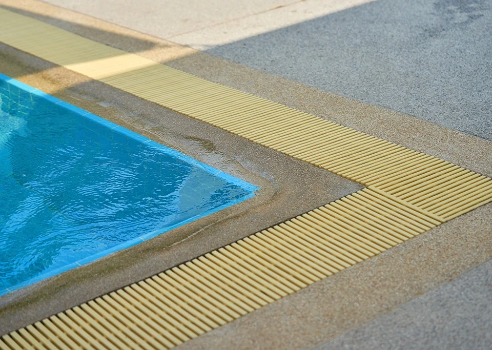 Suelo enrollable de PVC para piscinas