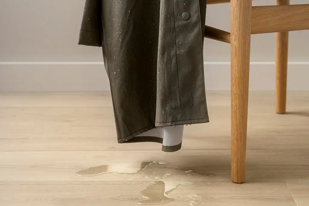 Suelo laminado resistente al agua